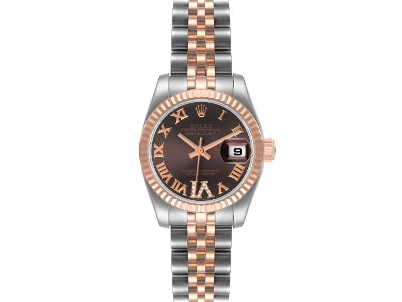 Rolex Datejust Steel Everose Gold Diamond Ladies Watch: Rolex Datejust Steel Everose Gold Diamond Ladies Watch Product Code: 43077-34CB0 Brand: Rolex Condition: Pre-Owned Details: Rolex Datejust Steel Everose Gold Diamond Ladies Watch Officially certified
