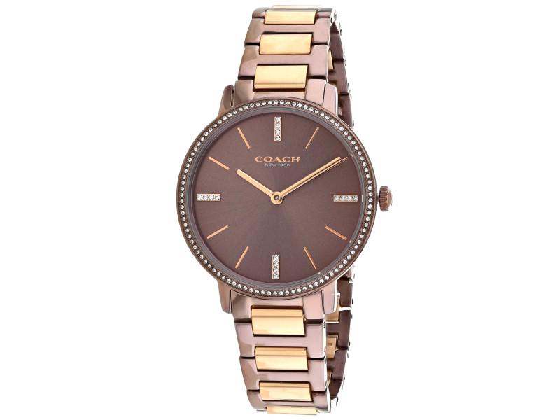 Coach Womens Audry: Coach Womens Audry Product Code: 14503502-39B2A Brand: Coach Condition: Pre-Owned Details: Stainless steel case, Stainless steel bracelet, Brown dial, Quartz movement,Scratch resistant mineral, Water