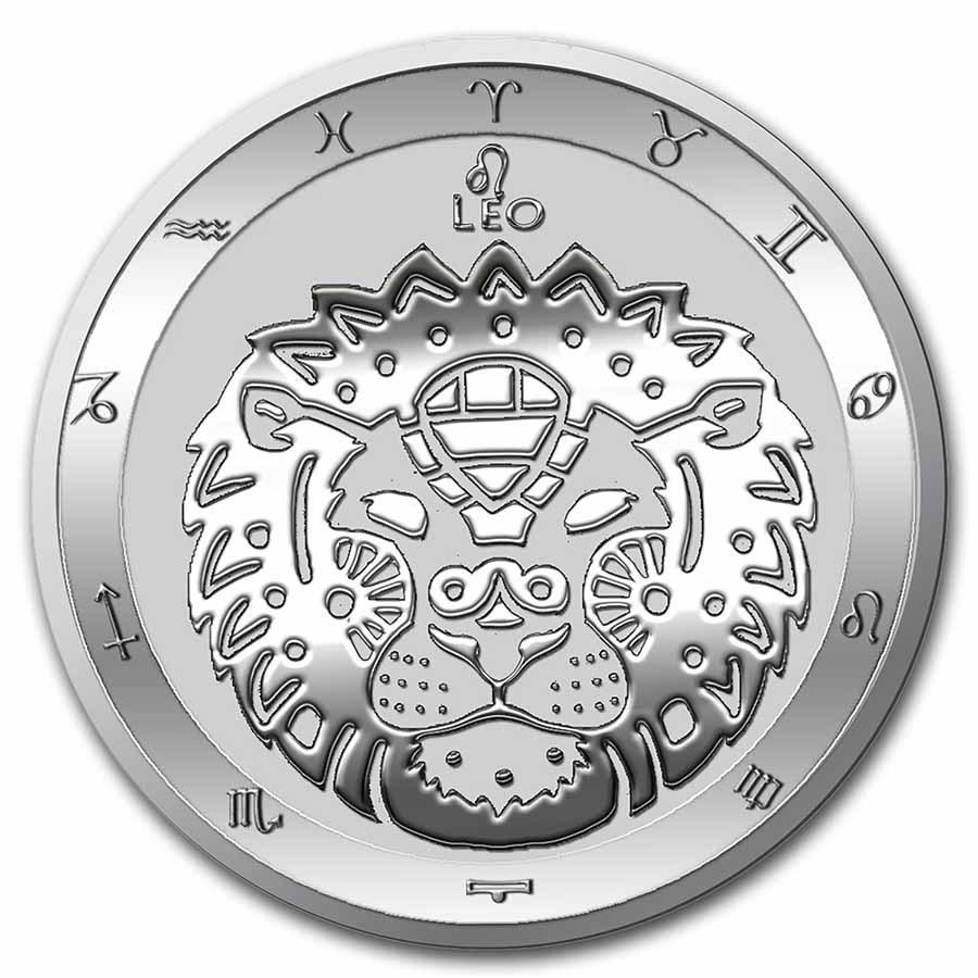 2022 Tokelau 1 oz Silver $5 Zodiac Series: Leo BU: 2022 Tokelau 1 oz Silver $5 Zodiac Series: Leo BU SKU: RBJ242381 Year: 2022 Grade: Brilliant Unc Grade Service: None Denomination: 5 Dollars Mint Mark: N/A - Not Available Metal Content: