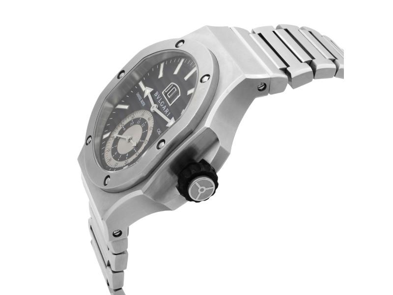 Bvlgari Endurer Daniel Roth Chronosprint Black Dial Automatic Mens Watch: Bvlgari Endurer Daniel Roth Chronosprint Black Dial Automatic Mens Watch Product Code: 134300579520-E Brand: Bvlgari Condition: Pre-Owned Model: Bvlgari Endurer Details: Item Specifics:Band Color: Sil
