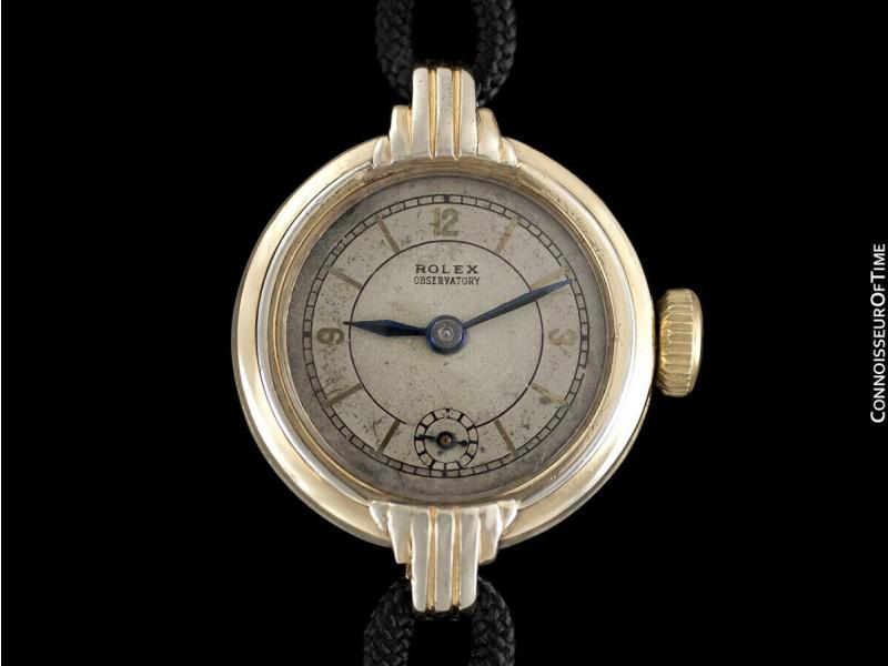 1930's ROLEX OBSERVATORY Vintage Ladies Gold Watch: 1930's ROLEX OBSERVATORY Vintage Ladies Gold Watch Product Code: 285008520935-E Brand: Rolex Condition: Pre-Owned Model: Rolex Observatory