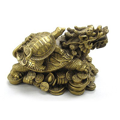 Turtle Dragon Made of Brass Chinese Figurine Symbolizes: Turtle Dragon Made of Brass Chinese Figurine Symbolizes luck, long life, new beginnings and Prosperity **|**|** ; MSRP: $1420