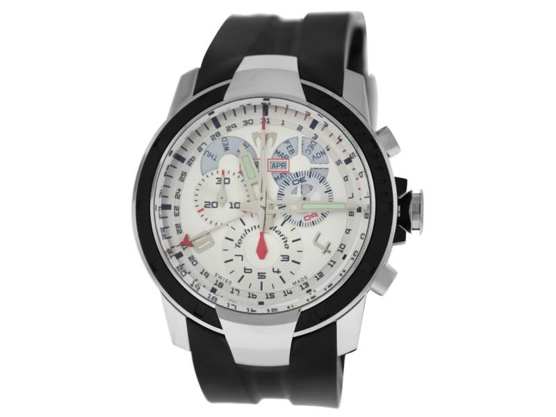 Technomarine Chronograph UF6 UFC05 Steel Triple Calendar 42MM Quartz mens Watch: Technomarine Chronograph UF6 UFC05 Steel Triple Calendar 42MM Quartz mens Watch Product Code: 175453738832-E Brand: Technomarine Condition: Never Worn Model: Chronograph UF6 Item Details:Band Color: B