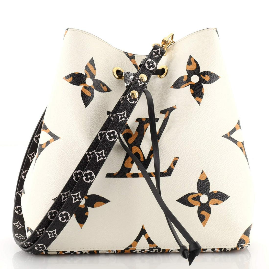 Louis Vuitton Neonoe Handbag Limited Edition Jungle Monogram Giant