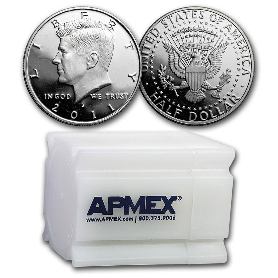 90% 1992 to Date Silver Kennedy Half Dollar 20-Coin Roll Proof: 90% 1992 to Date Silver Kennedy Half Dollar 20-Coin Roll Proof Product ID: 59549 Year: Random Grade: Proof Grade Service: None Denomination: 50 Cents Mint Mark: S - San Francisco Metal Co
