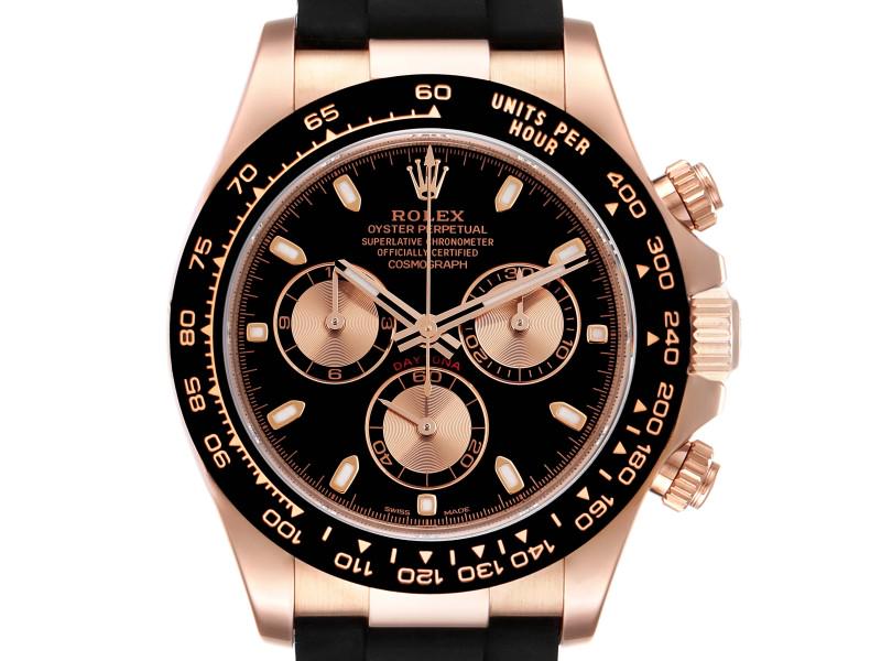 Rolex Cosmograph Daytona Rose Gold Everose Mens Watch: Rolex Cosmograph Daytona Rose Gold Everose Mens Watch Product Code: 43911-34CB0 Brand: Rolex Condition: Pre-Owned Item Details:Rolex Cosmograph Daytona Rose Gold Everose Mens Watch. Officiallycertifie