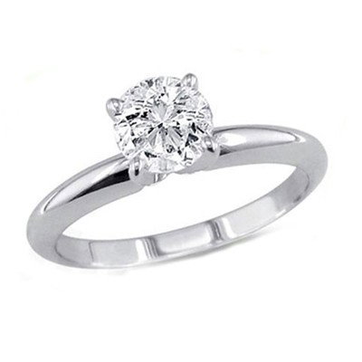 1.50 ct Round cut Diamond Solitaire Ring, G-H, SI2: Certified 1.50 ct Round cut Diamond Solitaire Ring, G-H, SI2 **|**|** Diamond count: 1 ROUND CUT Diamond weight: 1.5ctw Diamond color: G-H Diamond clarity: SI2 Metal: 14K White Gold Ring size: 6.5 Ava