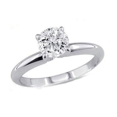 2.00 ct Round cut Diamond Solitaire Ring, I-J, SI2: Certified 2.00 ct Round cut Diamond Solitaire Ring, I-J, SI2 **|**|** Diamond count: 1 ROUND CUT Diamond weight: 2ctw Diamond color: I-J Diamond clarity: SI2 Metal: 14K White Gold Ring size: 6.5 Avail