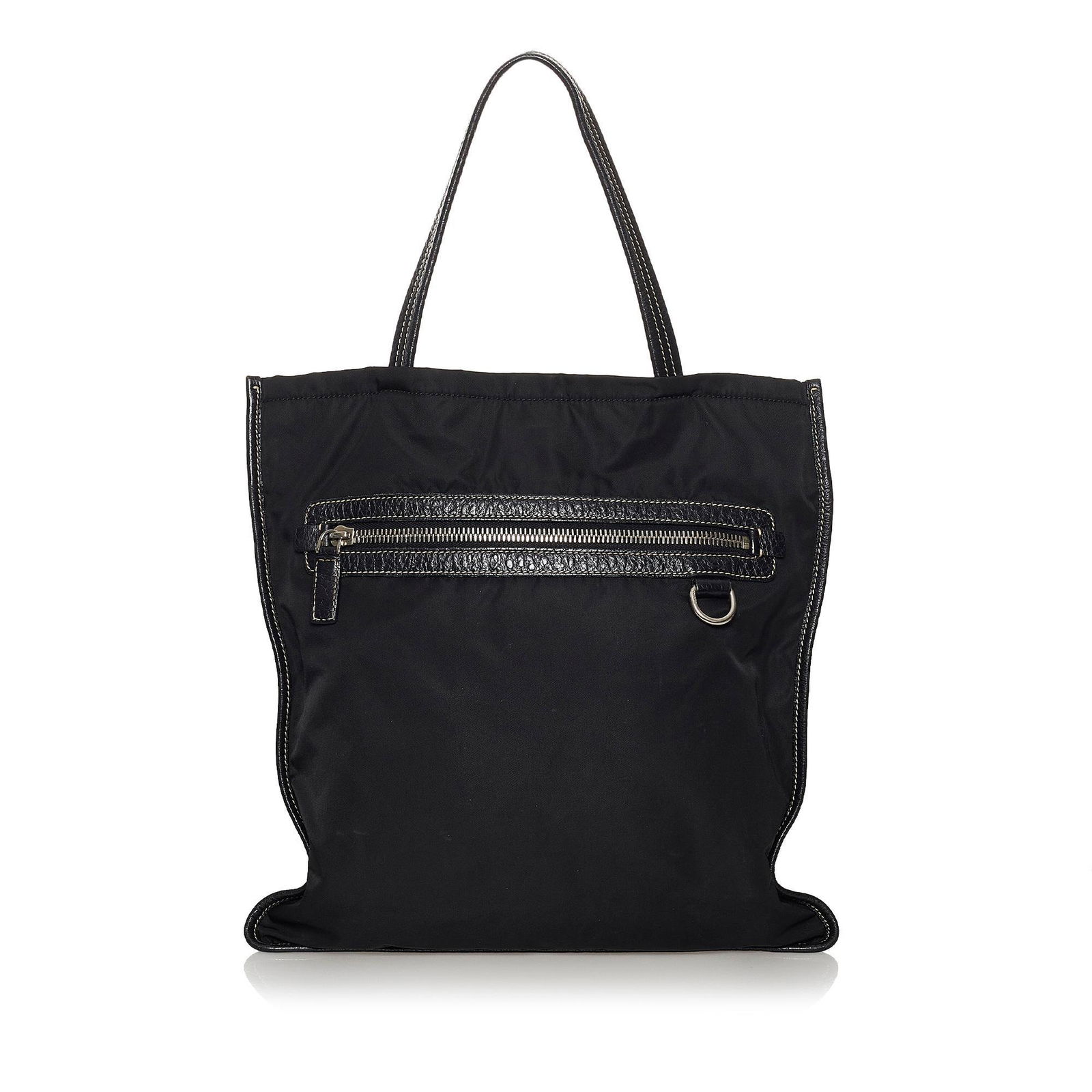 Prada Tessuto Tote Bag: Prada Tessuto Tote Bag Founded by Mario Prada in 1913, the Italian fashion label of Prada is renowned for its original, yet practical designs. Each piece of the collection is meticulously crafted with