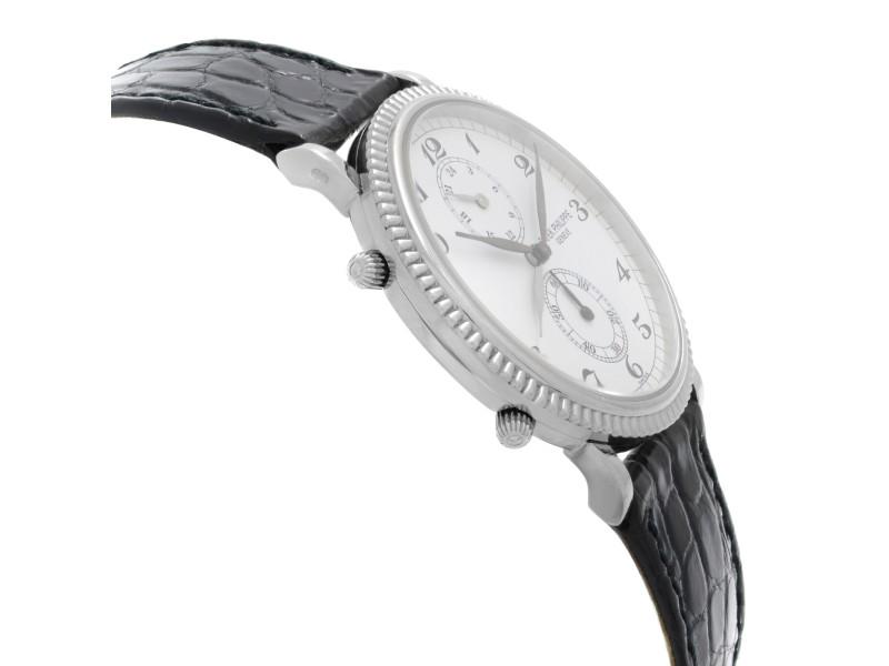 Patek Philippe Travel Time 18k Gold White Dial Hand-Wind Men Watch: Patek Philippe Travel Time 18k Gold White Dial Hand-Wind Men Watch Product Code: 133949661049-E Brand: Patek Philippe Condition: Pre-Owned Model: Patek Philippe Travel Time Details: Item Specifics:Ban