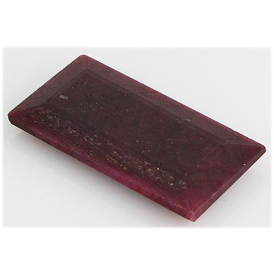 Ruby 132ct Loose Gemstone 50x25mm Emerald Cut: Ruby 132ct Loose Gemstone 50x25mm Emerald Cut **|**|** Ruby132ctwLoose Gemstone50x25mmemeraldCut ; MSRP: $400