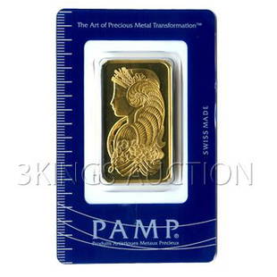 One Ounce Gold Bar Pamp Suisse: One Ounce Gold Bar Pamp Suisse **|**|** MSRP: $2300