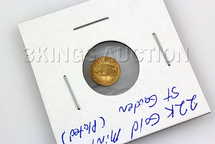 1/2 oz. 100 Mills 24 Carat Gold (Sitting Bull): 1/2 oz. 100 Mills 24 Carat Gold (Sitting Bull) **|**|** MSRP: $0