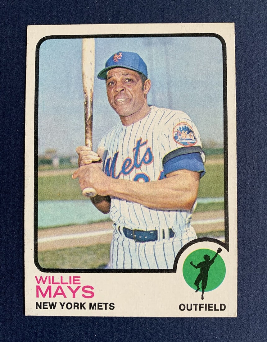 1973 Topps Set-Break #305 Willie Mays Mets NM Centered Hof: 1973 Topps Set-Break #305 Willie Mays Mets NM Centered Hof 1973 Topps Set-Break #305 Willie Mays Mets NM Centered Hof SKU: RBJ7350086238296