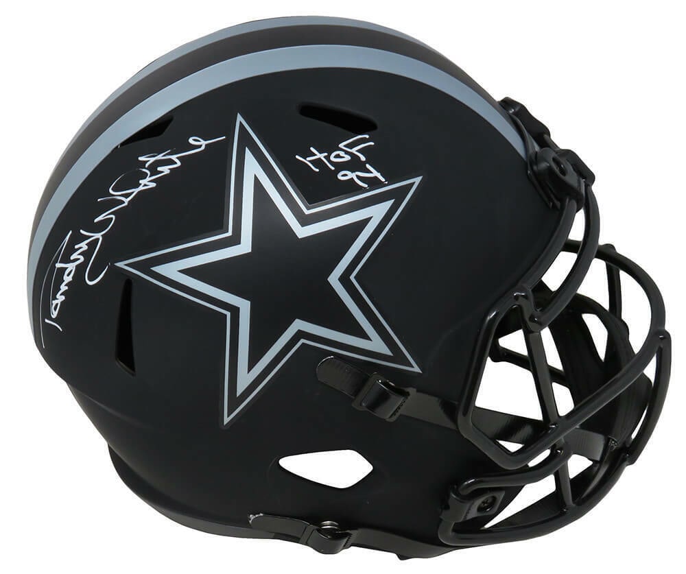 Randy White Signed Dallas Cowboys Eclipse Riddell FS Rep Helmet w/HOF'94 -SS COA: Randy White Signed Dallas Cowboys Eclipse Riddell FS Rep Helmet w/HOF'94 -SS COA Randy White Signed Dallas Cowboys Eclipse Riddell FS Rep Helmet w/HOF'94 -SS COA SKU: RBJ7360942080088