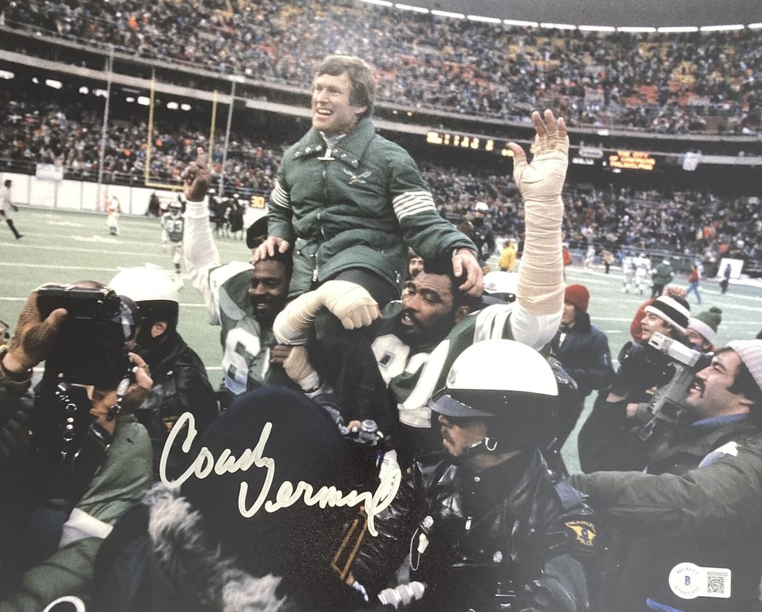 coach dick vermeil signed 11x14 philadelphia eagles photo bas: coach dick vermeil signed 11x14 philadelphia eagles photo bas Coach Dick Vermeil Signed 11x14 Philadelphia Eagles Photo BAS SKU: RBJ7372573507672