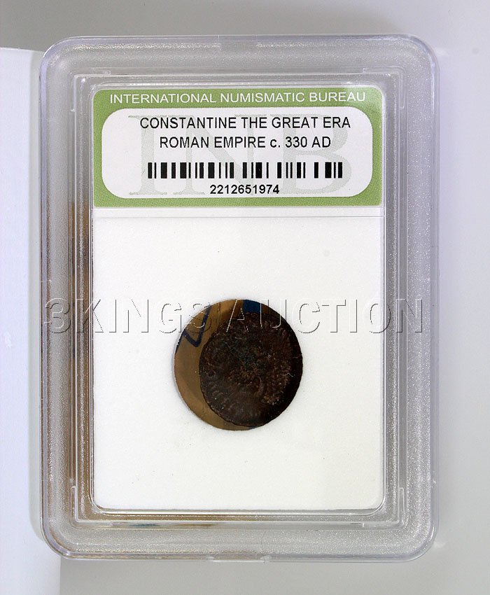 Roman Empire INB Coin 330 A.D. over 1600 yrs. old!! col: Roman Empire INB Coin 330 A.D. over 1600 yrs. old!! collection **|**|** MSRP: $100