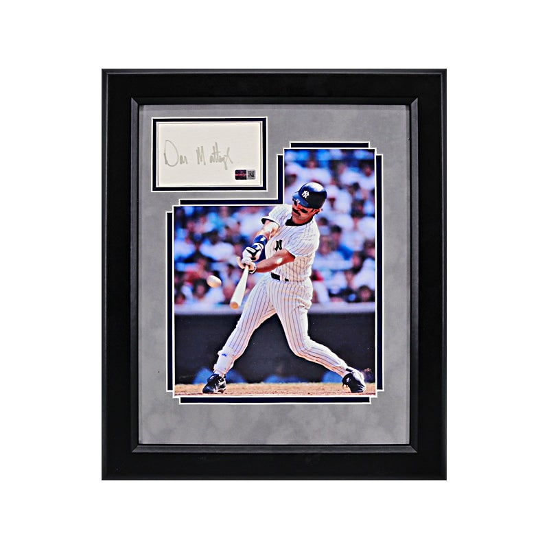 don mattingly new york yankees autographed and framed chit collage (cx auth): don mattingly new york yankees autographed and framed chit collage (cx auth) Don Mattingly New York Yankees Autographed and Framed Chit Collage (CX Auth) SKU no: RBJ7371308302424
