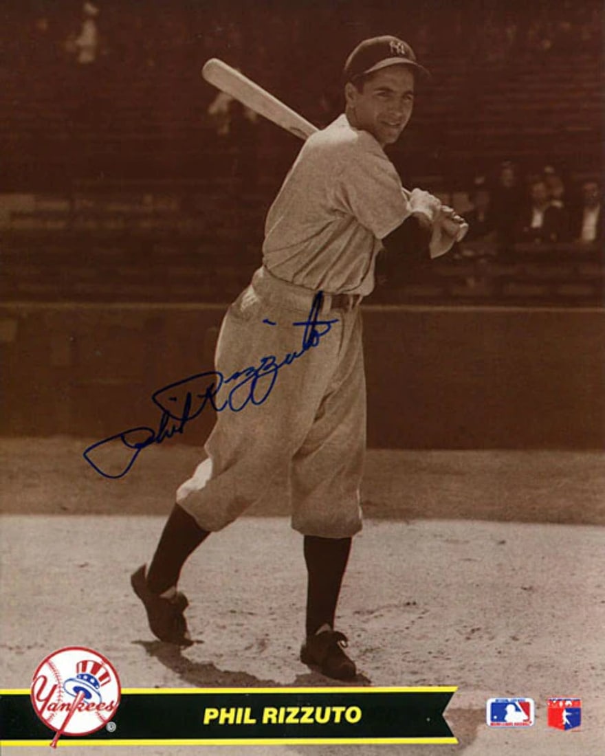 Phil Rizzuto Autographed / Signed New York Yankees Sepia 8x10 Photo: Phil Rizzuto Autographed / Signed New York Yankees Sepia 8x10 Photo Phil Rizzuto Autographed / Signed New York Yankees Sepia 8x10 Photo SKU no: RBJ7367467728984