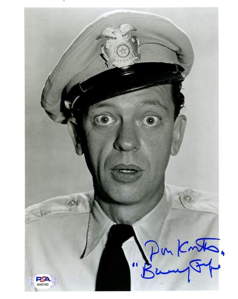 Don Knotts PSA DNA Coa Signed Barney Fife 8x10 Photo Mayberry Autograph: Don Knotts PSA DNA Coa Signed Barney Fife 8x10 Photo Mayberry Autograph Don Knotts PSA DNA Coa Signed Barney Fife 8x10 Photo Mayberry Autograph SKU no: RBJ7253803335768