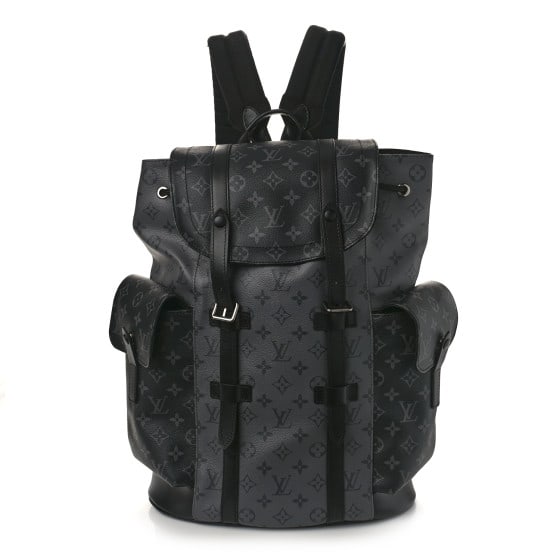 Louis Vuitton Reverse Monogram Eclipse Christopher PM Backpack: Louis Vuitton Reverse Monogram Eclipse Christopher PM Backpack SKU no: RBJ1374494 Brand: LOUIS VUITTON Condition: Excellent Condition Details: Hardware: Faint scratch(es) Year: Unknown Base length