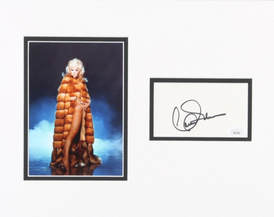 Connie Stevens Signed 11x14 Custom Matted: Connie Stevens Signed 11x14 Custom Matted This is a Connie Stevens Signed 11x14 Custom Matted Photo Display (JSA COA) Custom matted photo display measures 11" x 14" in size and features a cut that has