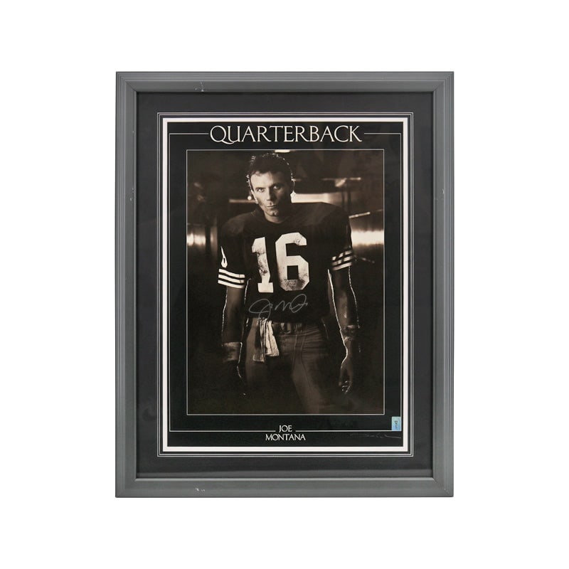 joe montana san francisco 49ers autographed: joe montana san francisco 49ers autographed Joe Montana San Francisco 49ers Autographed Signed Gray Slope Framed 18x24 Print (Joe Montana Hologram)This item is pre-framed and may have some imperfectio