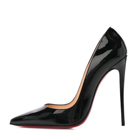 Christian Louboutin Patent So Kate: Christian Louboutin Patent So Kate 120 Pumps 39.5 Black SKU no: RBJ1375663 Brand: CHRISTIAN LOUBOUTIN Condition: Excellent Condition Details: Other: Sticker residue, wear at insoles, worn soles, Exter