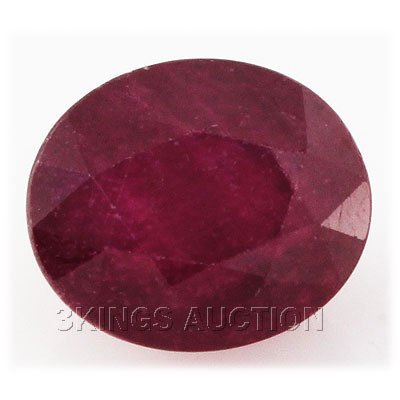8.24ctw African Ruby Loose Gemstone: 8.24ctw African Ruby Loose Gemstone **|**|** 12.20x10.20mm Red Ruby Leaded African Loose Gemstone Oval Cut, Lot of 1 ; MSRP: $1400