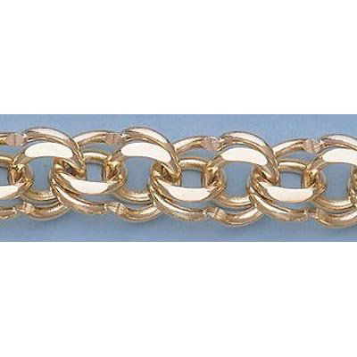 Pure Gold 7.5" 14k Gold-Yellow 11.0mm Charm Bracelets: Pure Gold 7.5" 14kt Italian Gold-Yellow 11.0mm, Charm Bracelets Gauge:V399, 36.0gr **|**|** Chain Size: 7.5" ; Metal Purity: 14kt ; Brand: Italian ; Metal: Gold-Yellow ; Dimension: 11.0mm ; Chain Type