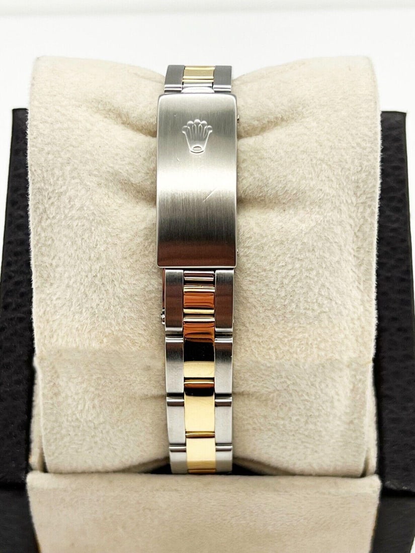 Rolex Ladies Datejust 79163 Tahitian: Rolex Ladies Datejust 79163 Tahitian Brand: Rolex Case Material: Yellow Gold, Steel Movement: Automatic Period: 2000-2009 Date of Manufacture: 2005 Condition: Excellent. In original box.