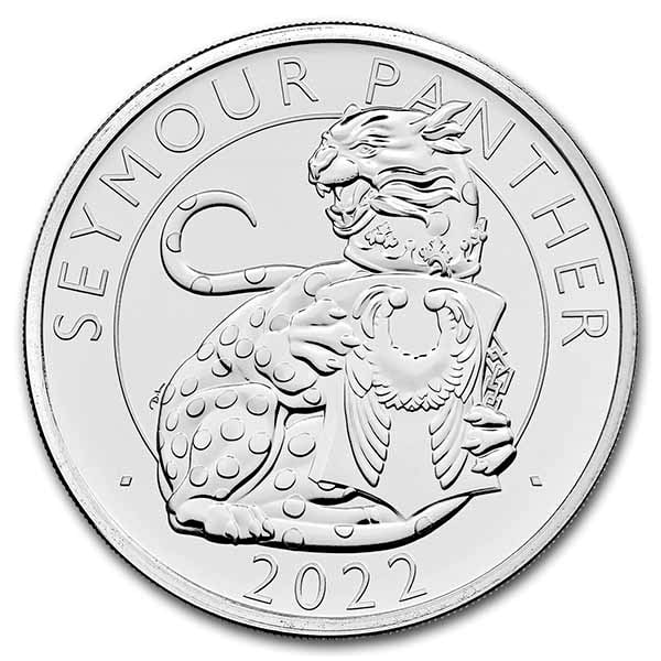 2022 GB Royal Tudor Beasts:: 2022 GB Royal Tudor Beasts: Seymour Panther BU (in Display Card) SKU n: RBJ240447 Year: 2022 Grade: None Grade Service: Other Denomination: 5 Pounds Mint Mark: Not Shown Metal Content: 0