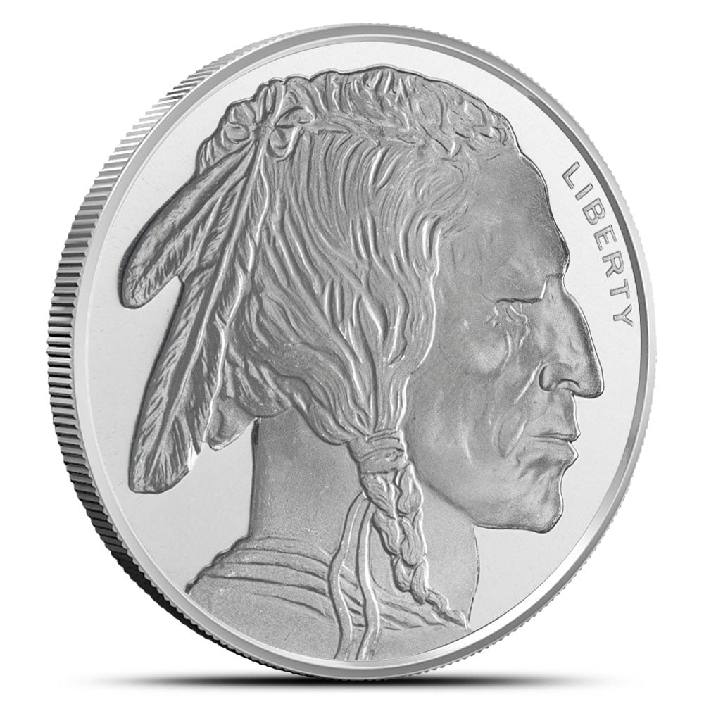 1/2 oz GSM Buffalo Silver: 1/2 oz GSM Buffalo Silver Round (New) SKU no: RBJ1933859 Mint Mark: Not Shown Purity: .999 Manufacturer: Golden State Mint Thickness: 2.25 mm Diameter: 32.6 mm Inner Pack: 20 Con