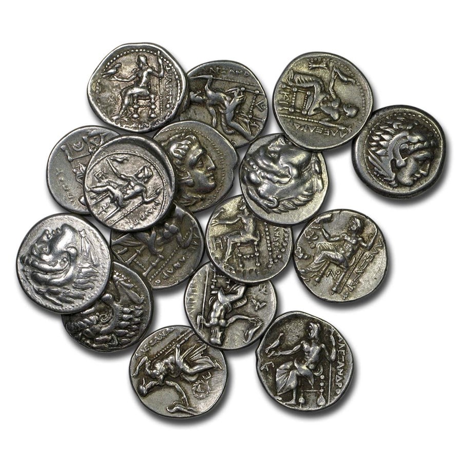 Macedonian Silver Drachm Alexander III: Macedonian Silver Drachm Alexander III (336-300 BC) VF-XF SKU no: RBJ190188 Year: 336-300 BC Grade: Very Fine/Extra Fine Grade Service: None Denomination: Drachm Mint Mark: N/A - Not Available