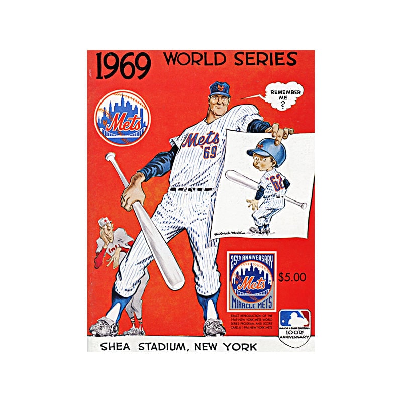 1969 official major league baseball: 1969 official major league baseball MLB world series mets souvenir program magazine 1969 Official Major League Baseball MLB World Series Mets Souvenir Program Magazine SKU no: RBJ7990158229592