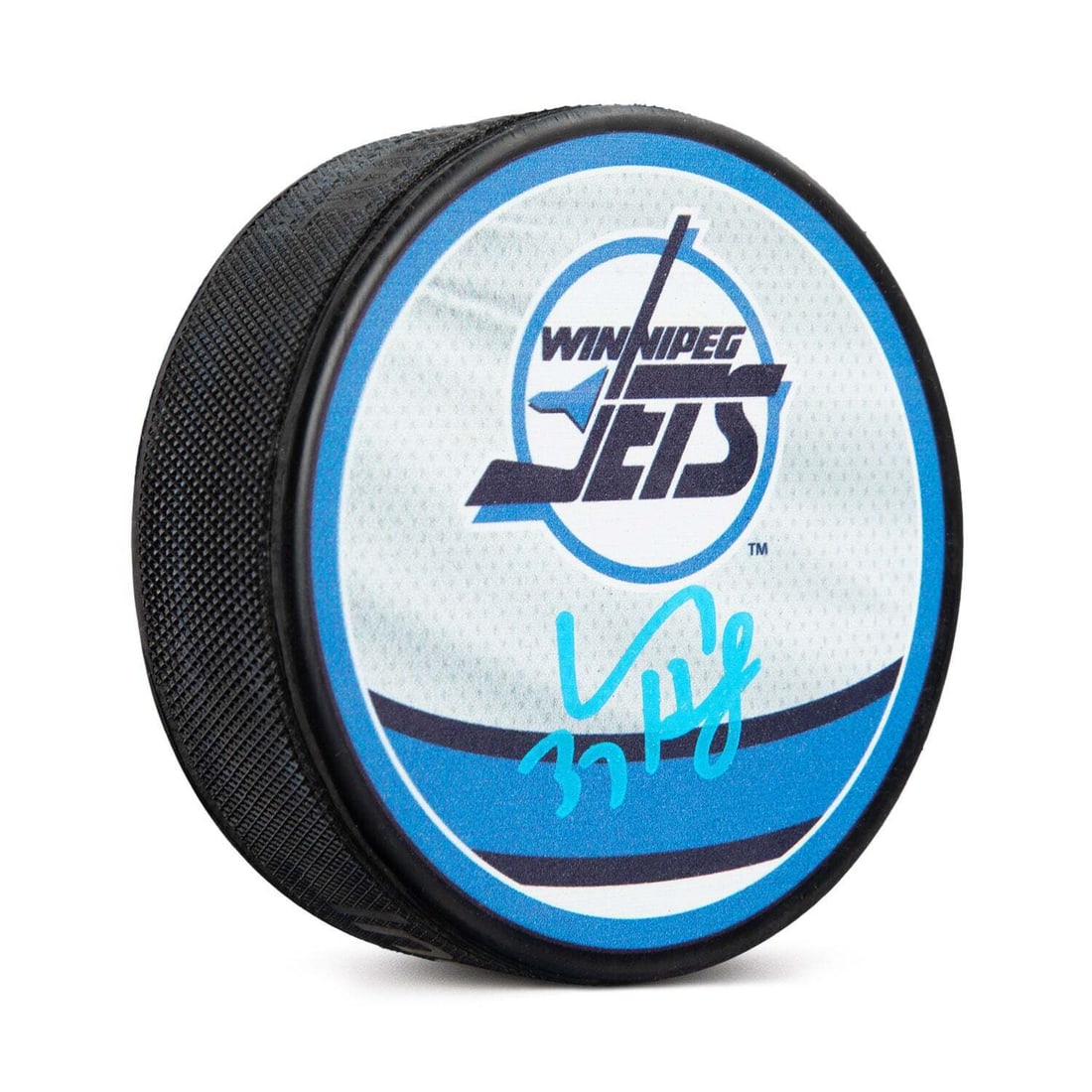 connor hellebuyck signed winnipeg jets: connor hellebuyck signed winnipeg jets reverse retro dual logo puck SKU: RBJ7595751899224 Connor Hellebuyck Signed Winnipeg Jets Reverse Retro Dual Logo Puck