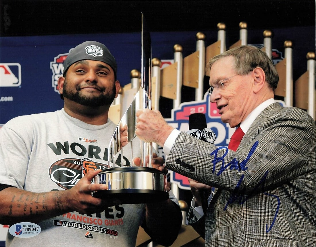 Allan Bud Selig signed 8x10 Photo BAS Beckett Commissioner Autographed: Allan Bud Selig signed 8x10