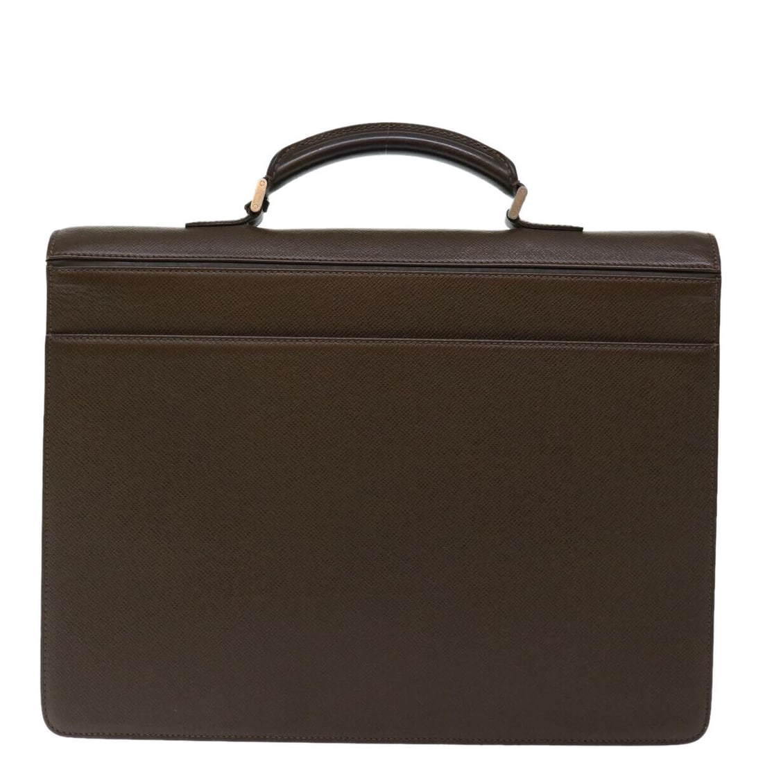 LOUIS VUITTON Taiga Robusto 1 Business: LOUIS VUITTON Taiga Robusto 1 Business Bag Grizzly M31058 LV Auth 69123 Condition: Pre-owned Outside Surface?rubbing , slight lose shape / Handle?rubbing / Metal fittings?scratches Inside slight rubbi