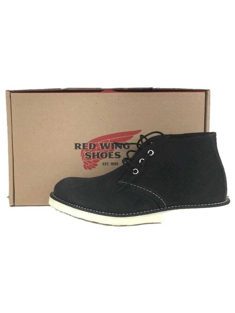 RED WING Chukka boots 26cm black: RED WING Chukka boots 26cm black Suede 3147 Work Condition: Pre-owned Brand: RED WING Country: Japan SN: MOR_0820 Department: NA Type: Boot Character: Boots US Shoe Size: NA