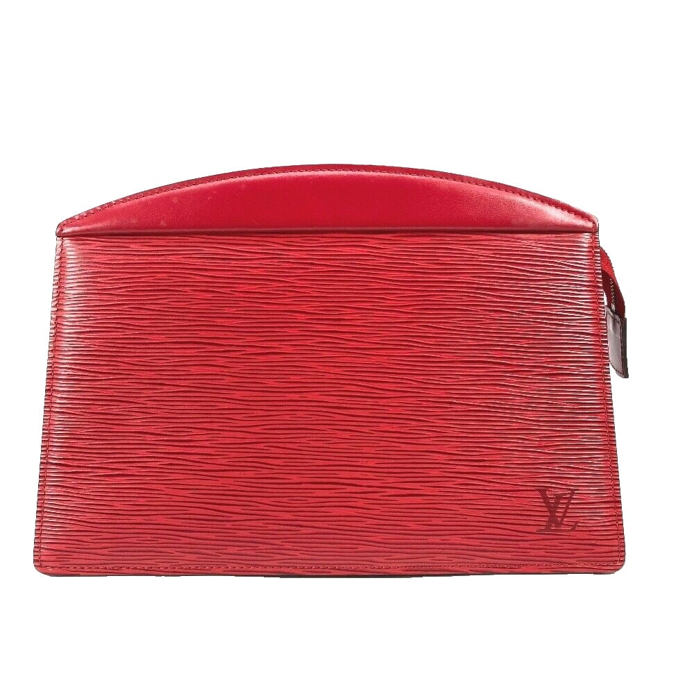 LOUIS VUITTON M48417 Epi RED Second: LOUIS VUITTON M48417 Epi RED Second Bag Clutch Bag USED 240827M Condition: Pre-owned Brand: Louis Vuitton Model: M48417 Style: Hand Bag Exterior Material: Leather Exterior Color: Unknown