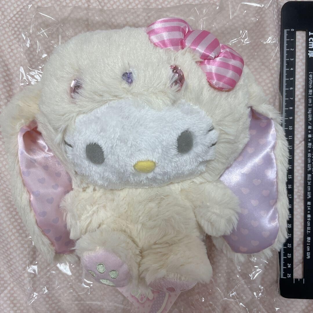 Hello Kitty Super rare Rabbit stuffed: Hello Kitty Super rare Rabbit stuffed Toy Animal Made in 2019 Unused From Japan Condition: Pre-Owned Seller Notes: ?Made in 2019, brand new and unPre-Owned with tags. It was carefully stored in a bag.