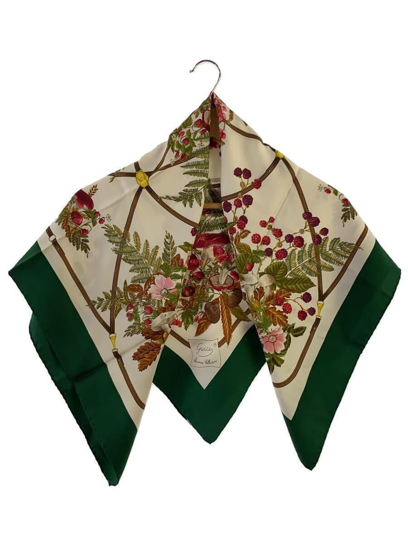 GUCCI scarf silk green allover pattern: GUCCI scarf silk green allover pattern ladies Condition: Pre-owned Brand: GUCCI Country: Japan SN: MOR_0820 Size: NA Size Type: Normal Style: NA Type: NA Material: NA <b