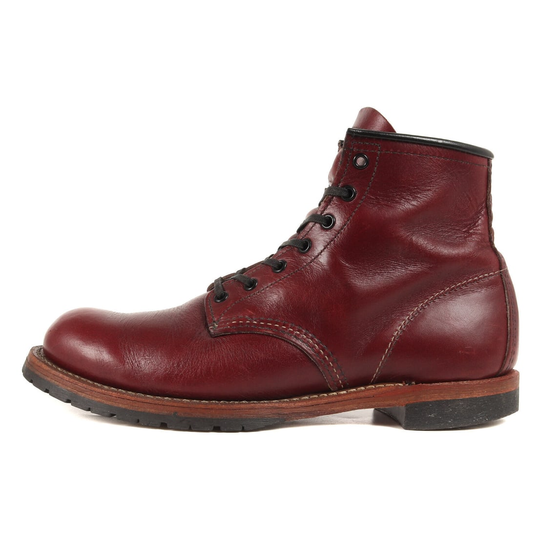 RED WING Size:26.5cm 9011 ROUND BOOTS: RED WING Size:26.5cm 9011 ROUND BOOTS 2010 Made in USA Black Cherry US8.5 Condition: Pre-owned Brand: RED WING Country: Japan SN: MOR_0820 Department: NA Type: Boot Character: Boots <