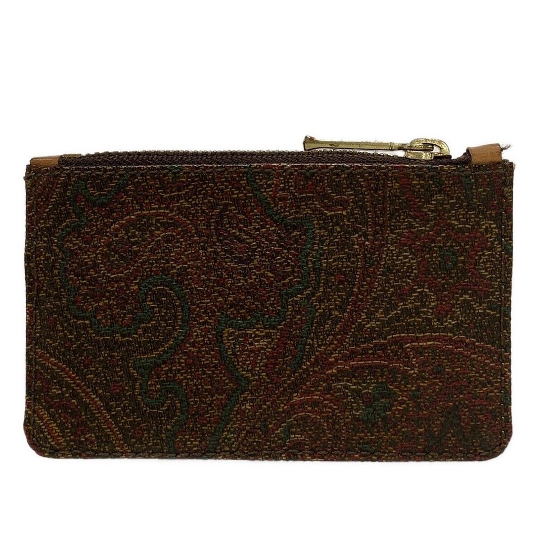Auth ETRO - Bordeaux Multi PVC: Auth ETRO - Bordeaux Multi PVC Leather Coin Case Condition: Pre-owned Brand: ETRO Style: Coin Case Color: Bordeaux, Multi Material: PVC, Leather ConditionRank: 6 Department: Men