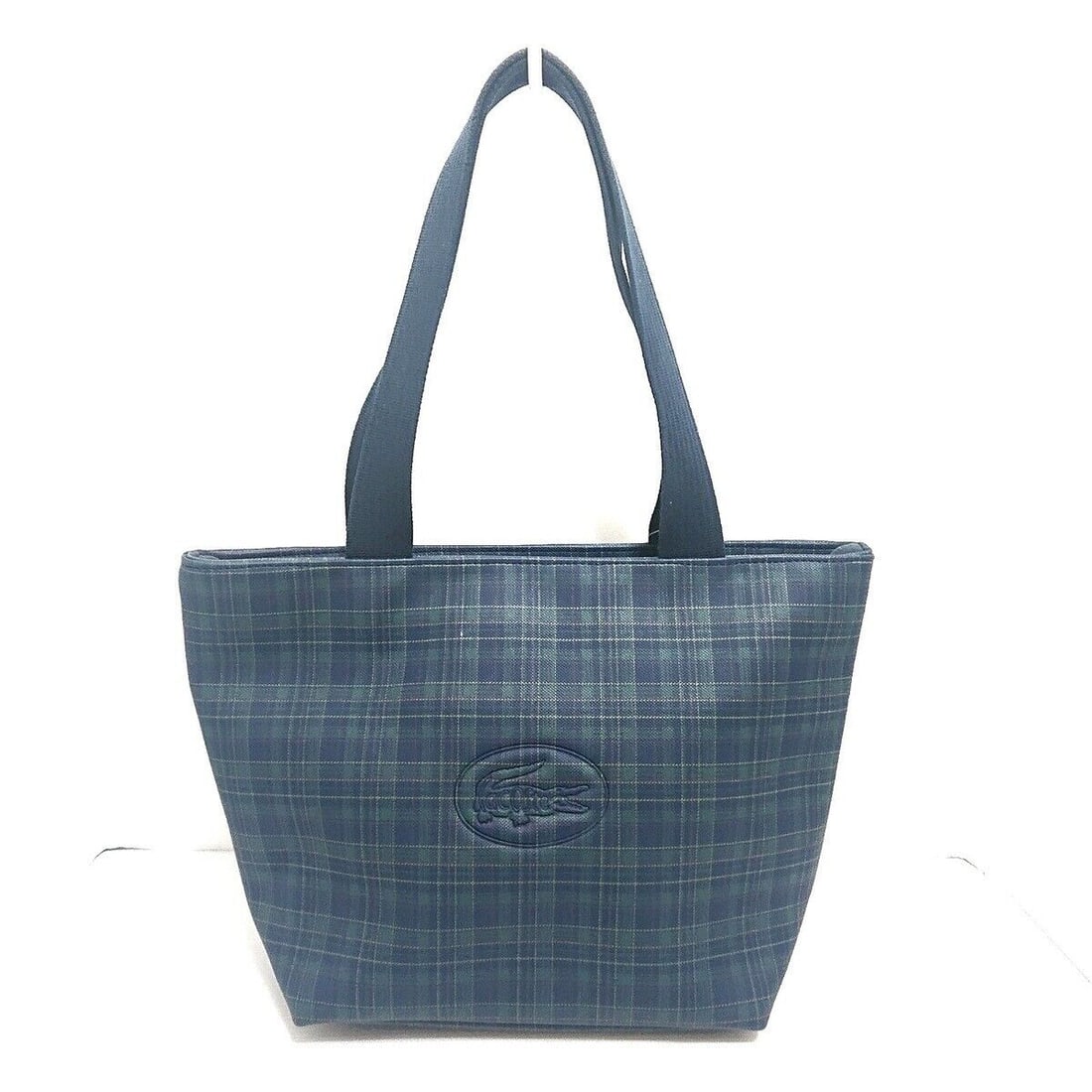 Auth Lacoste - Dark Navy Dark: Auth Lacoste - Dark Navy Dark Green Multi PVC Canvas Shoulder Bag Condition: Pre-owned Brand: Lacoste Style: Shoulder Bag Exterior Color: Dark Navy, Dark Green, Multi Exterior Material: PVC, Canvas <b