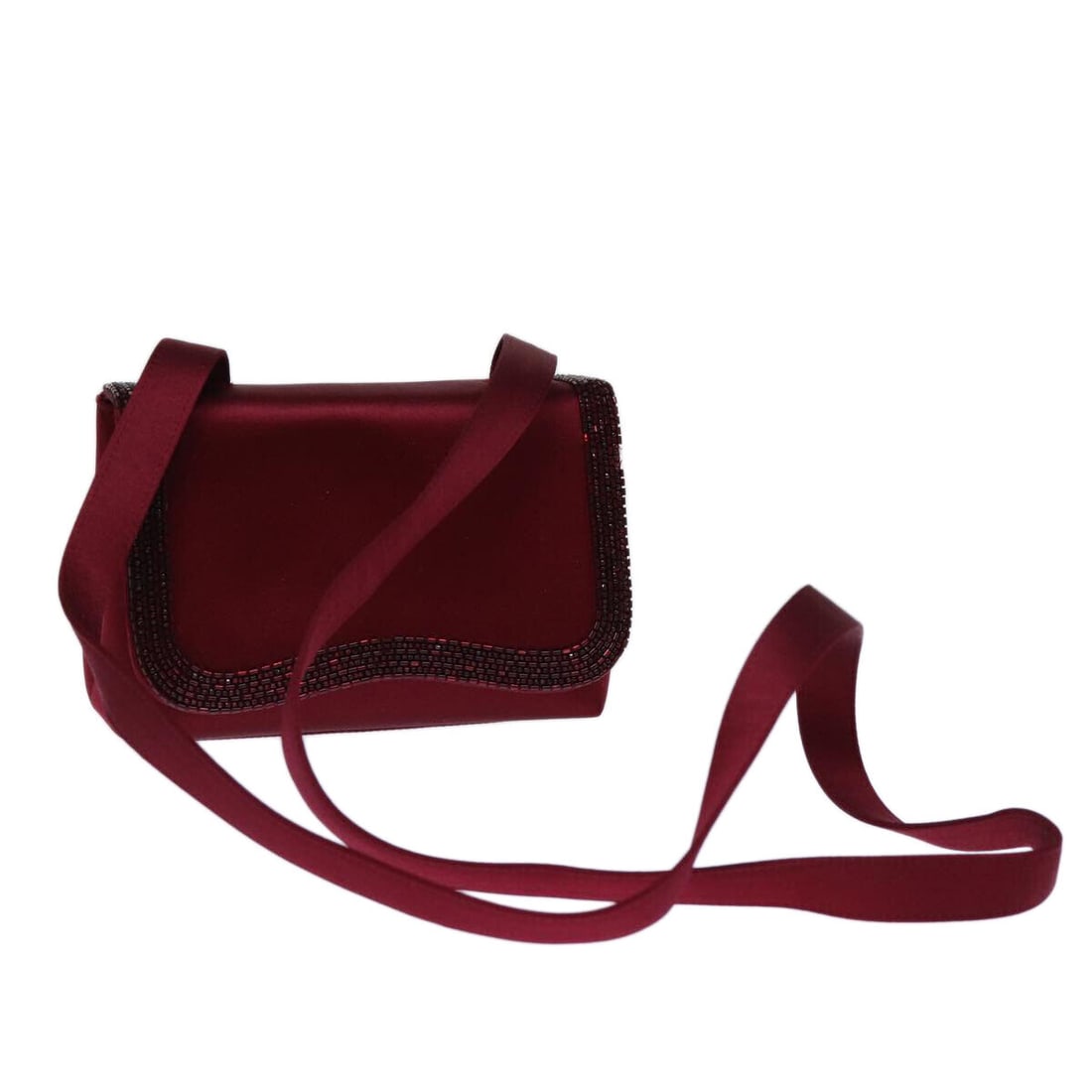 CHANEL Shoulder Bag Satin Red CC: CHANEL Shoulder Bag Satin Red CC Auth bs13944 Condition: Pre-owned Seller Notes: ?Pre-owned: An item that has been Pre-Owned or worn previously. See the sellers listing for full ... Read more about th