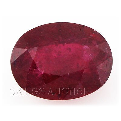 9.22ctw African Ruby Loose Gemstone: 9.22ctw African Ruby Loose Gemstone **|**|** 13.90x10.60mm Red Ruby Leaded African Loose Gemstone Oval Cut, Lot of 1 ; MSRP: $1500