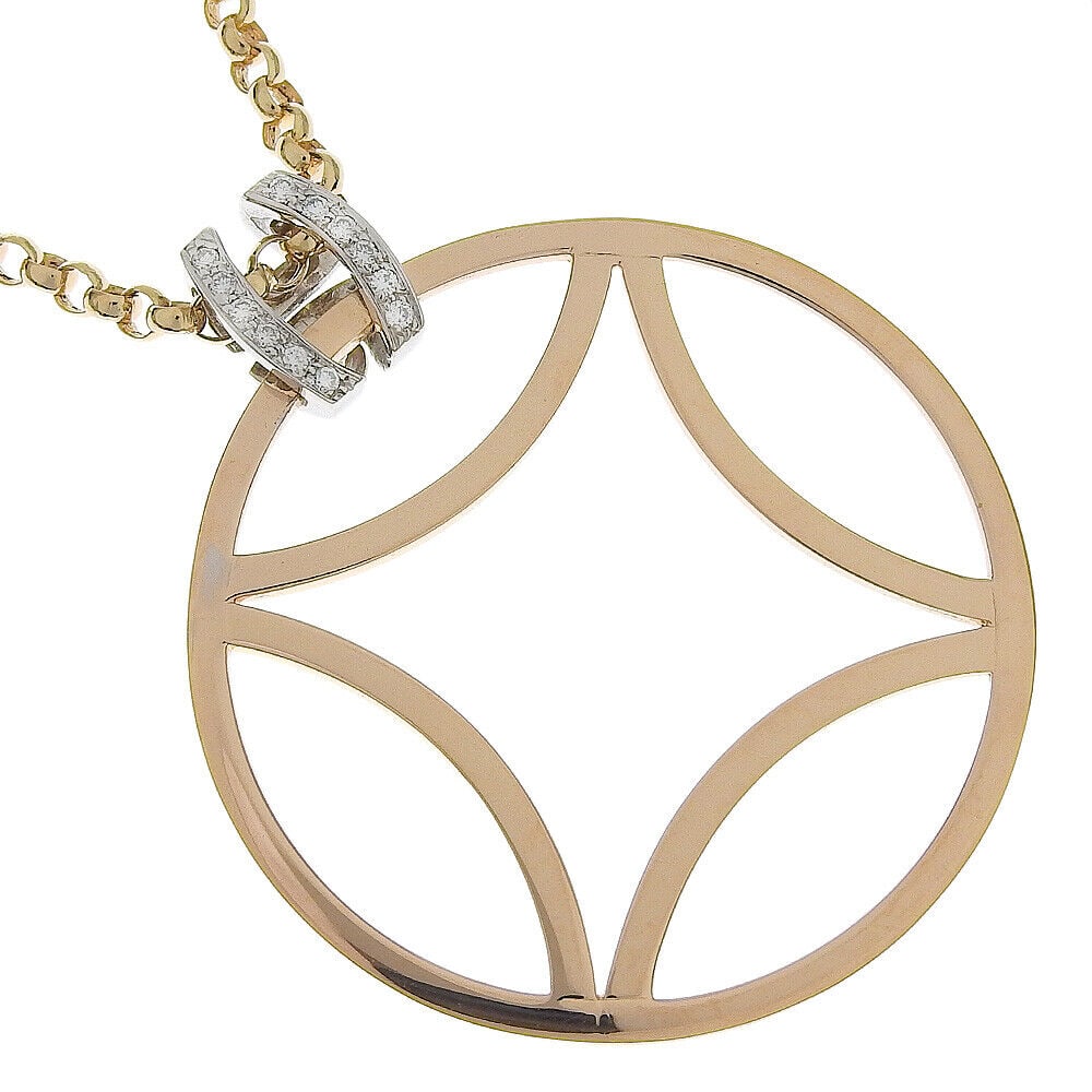 ANTONINI Necklace 2WAY Circle Pendant K18: ANTONINI Necklace 2WAY Circle Pendant K18 Pink Gold/K18 white gold/diamond... Condition: Pre-owned Brand: ANTONINI Style: Necklace Material: K18 Pink Gold Color: Gold Size: See Description <br