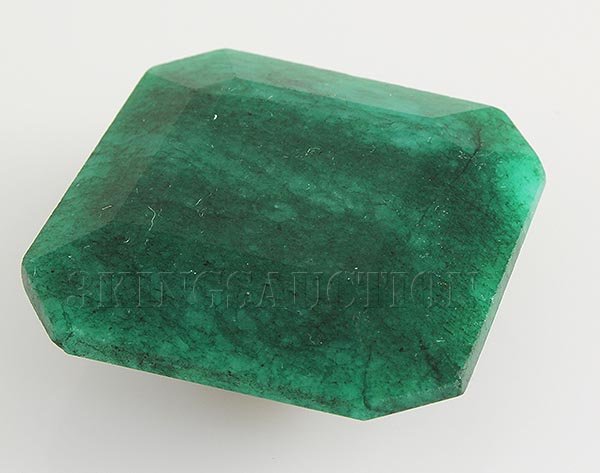 Emerald 124.68ctw Loose Gemstone 33x33x15mm SquareCut: Emerald 124.68ctw Loose Gemstone 33x33x15mm SquareCut **|**|** Natural Emerald Beryl Loose Gemstone Square Shape ; MSRP: $1000