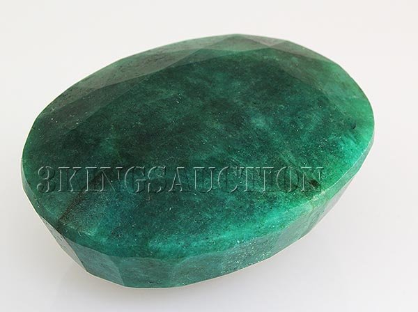 Emerald 358.27ctw Loose Gemstone 53x41x24mm Oval Cut: Emerald 358.27ctw Loose Gemstone 53x41x24mm Oval Cut **|**|** Natural Emerald Beryl Loose Gemstone Oval Shape ; MSRP: $2800